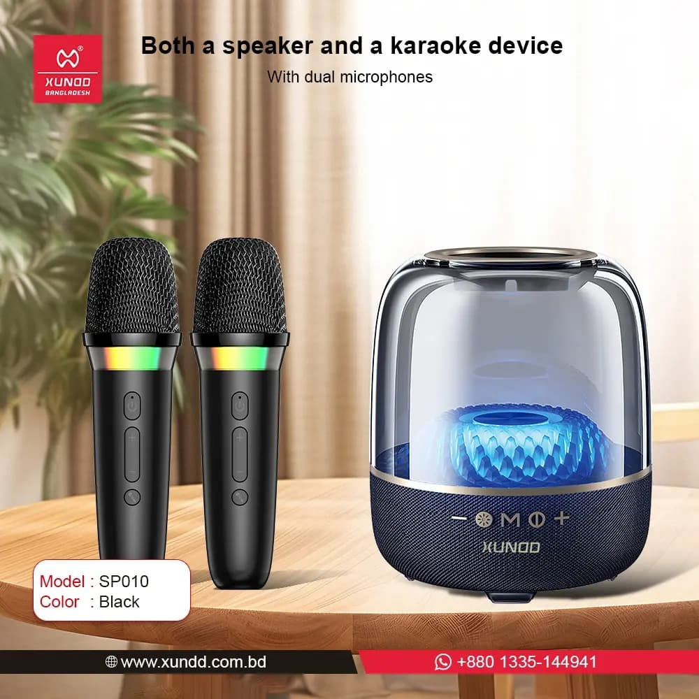 XUNDD SP-010 Wireless Karaoke Wireless Speaker 3