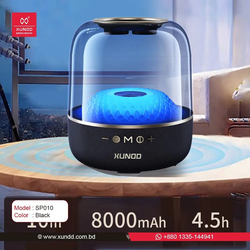 XUNDD SP-010 Wireless Karaoke Wireless Speaker 4